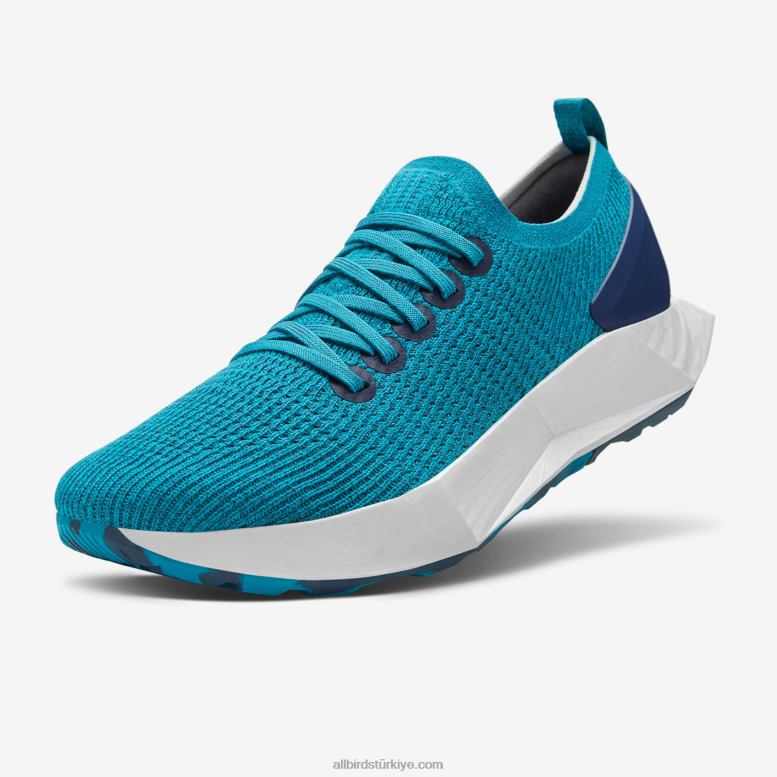 Allbirds erkek ağaç broşürleri L6L2L97 gelişen deniz mavisi (kar fırtınası tabanı) - Image 1