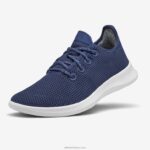 Allbirds erkek ağaç koşucuları L6L2L2 deniz mavisi (beyaz taban)