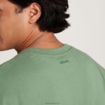 Allbirds erkek allgood pamuklu uzun kollu tişört L6L2L138 puslu kargo - Image 4