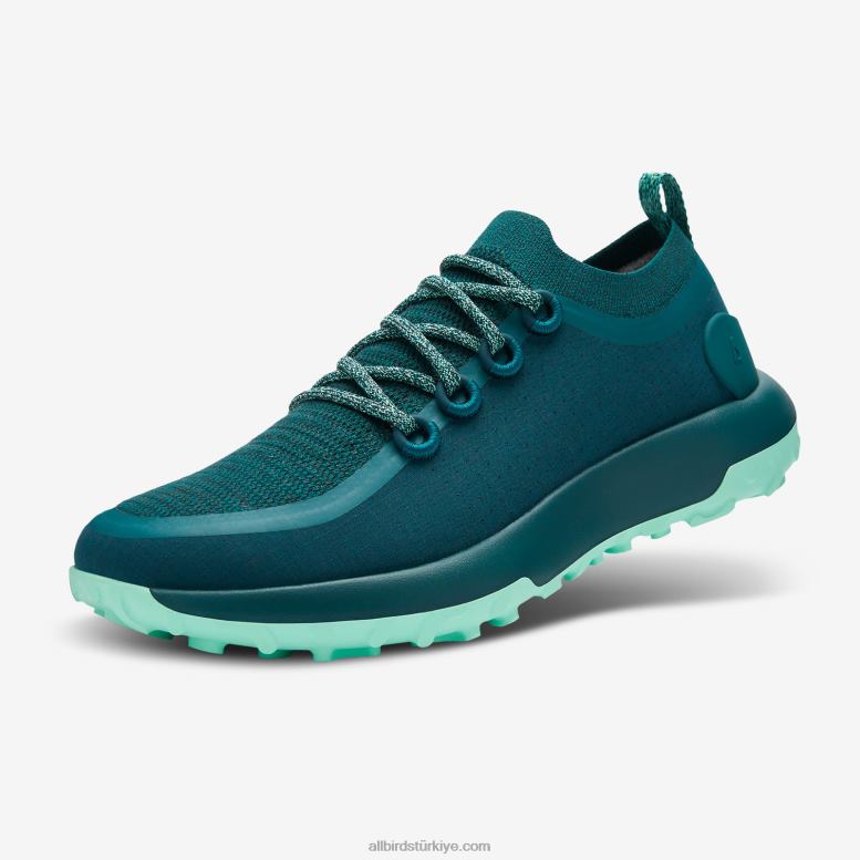 Allbirds erkek arazi koşucuları swt L6L2L58 derin zümrüt (yüzen nane tabanı) - Image 1