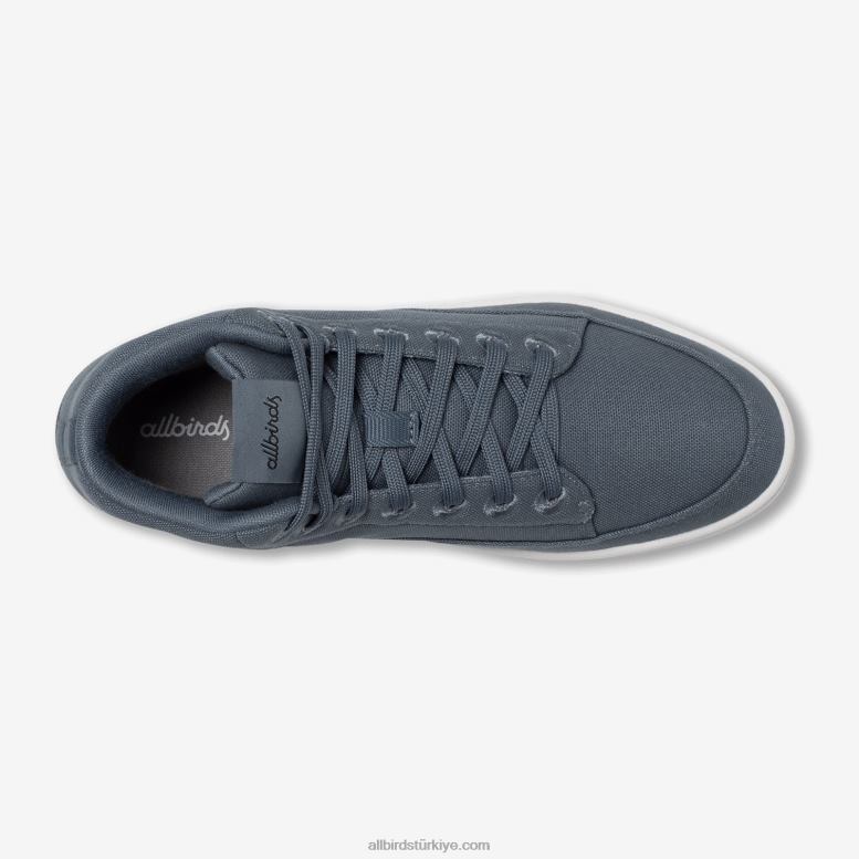 Allbirds erkek kanvas pacer mids L6L2L90 sakin deniz mavisi (kar fırtınası tabanı) - Image 4