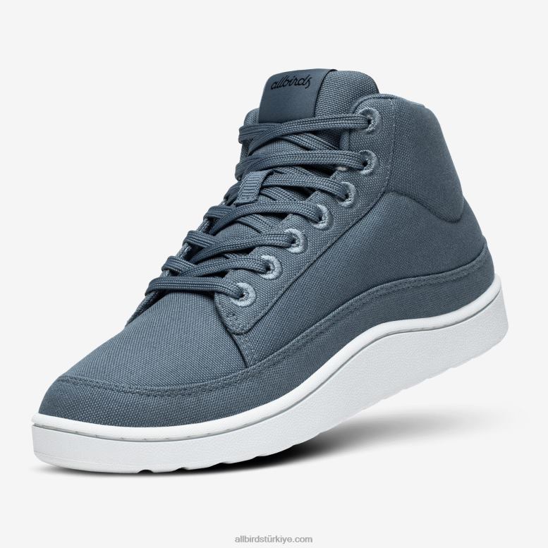 Allbirds erkek kanvas pacer mids L6L2L90 sakin deniz mavisi (kar fırtınası tabanı) - Image 1