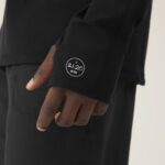 Allbirds erkek performans çeyrek fermuar L6L2L154 doğal siyah - Image 4