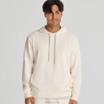 Allbirds erkek r&r kapşonlu L6L2L144 doğal beyaz