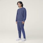Allbirds erkek r&r sweatshirt L6L2L128 puslu indigo - Image 5