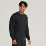 Allbirds erkek r&r sweatshirt L6L2L130 doğal siyah