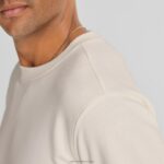 Allbirds erkek r&r sweatshirt L6L2L131 doğal beyaz - Image 3