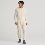 Allbirds erkek r&r sweatshirt L6L2L131 doğal beyaz - Image 7