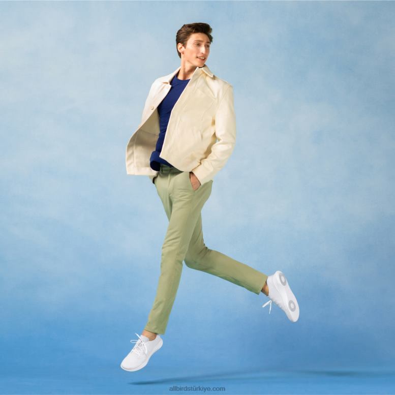 Allbirds erkek süper hafif ağaç koşucuları L6L2L46 sakin deniz mavisi (kar fırtınası tabanı) - Image 2