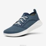Allbirds erkek süper hafif ağaç koşucuları L6L2L46 sakin deniz mavisi (kar fırtınası tabanı)