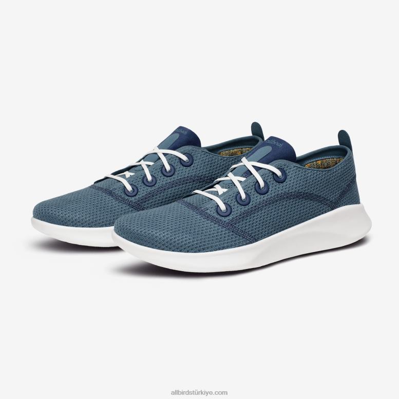 Allbirds erkek süper hafif ağaç koşucuları L6L2L46 sakin deniz mavisi (kar fırtınası tabanı) - Image 7