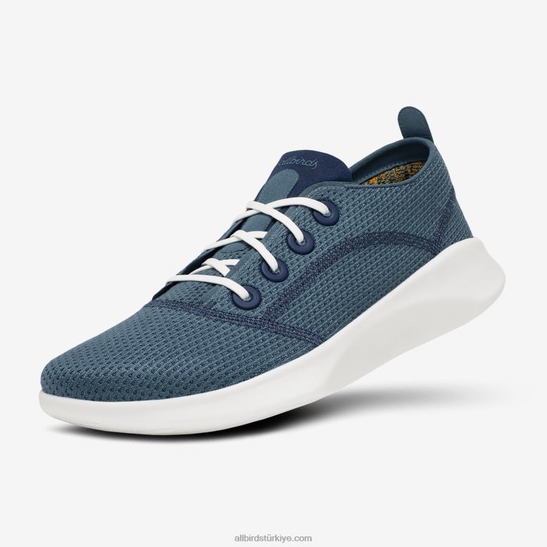 Allbirds erkek süper hafif ağaç koşucuları L6L2L46 sakin deniz mavisi (kar fırtınası tabanı) - Image 1