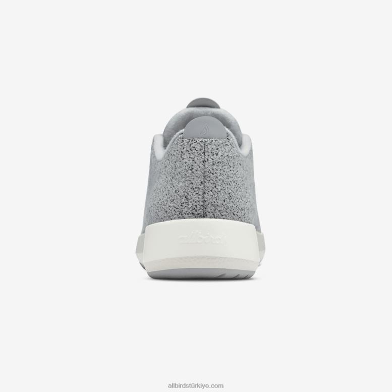 Allbirds erkek yün koşucu mizzles L6L2L48 açık gri (doğal beyaz taban) - Image 4