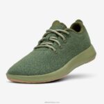 Allbirds erkek yün koşucu mizzles L6L2L52 sakin kargo (sağlam haki taban)