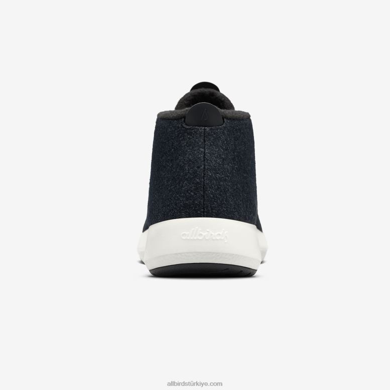 Allbirds erkek yün koşucu mizzles L6L2L75 doğal siyah (doğal beyaz taban) - Image 4
