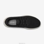 Allbirds erkek yün koşucular L6L2L30 gerçek siyah (krem taban) - Image 5