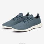 Allbirds erkek yün koşucular L6L2L31 sakin turkuaz (doğal beyaz taban) - Image 7