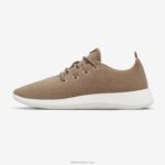 Allbirds erkek yün koşucular L6L2L32 puslu bej (doğal beyaz taban) - Image 3