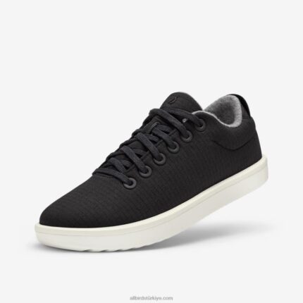 Allbirds erkek yün piper dokuma L6L2L67 doğal siyah (doğal beyaz taban)
