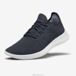 Allbirds kadın ağaç koşucuları L6L2L155 donanma gecesi (beyaz taban)