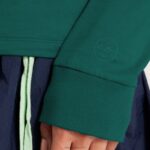 Allbirds Kadın allgood pamuklu uzun kollu tişört L6L2L221 derin zümrüt - Image 5