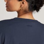 Allbirds Kadın allgood pamuklu uzun kollu tişört L6L2L222 puslu indigo - Image 3