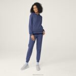 Allbirds kadın r&r kapşonlu L6L2L224 puslu indigo