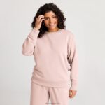 Allbirds kadın r&r sweatshirt L6L2L208 sakin boz kahverengi