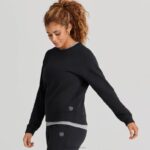 Allbirds kadın r&r sweatshirt L6L2L211 doğal siyah