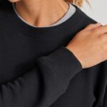 Allbirds kadın r&r sweatshirt L6L2L211 doğal siyah - Image 3