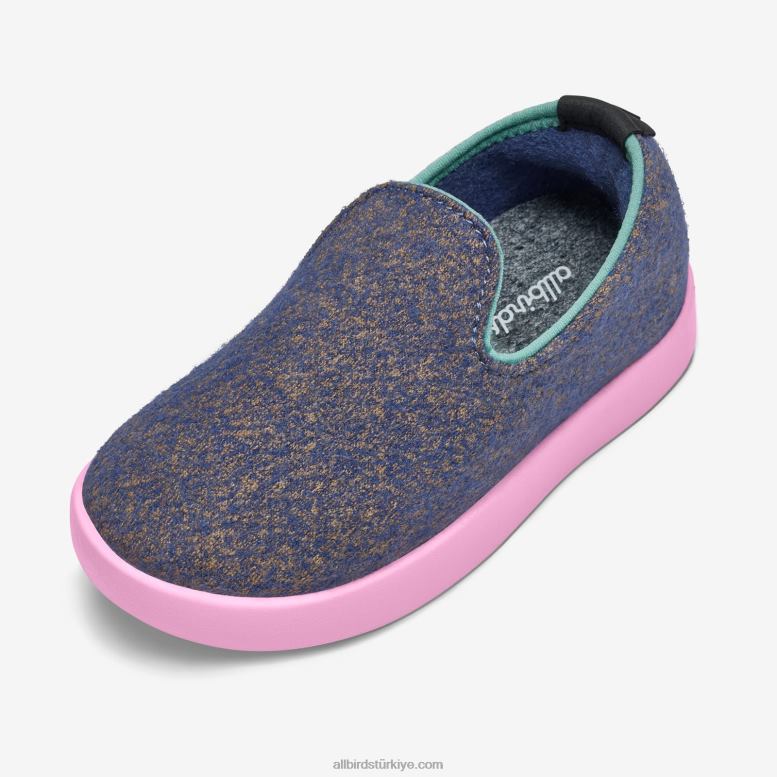 Allbirds küçük kuşlar yün şezlonglar - küçük çocuklar L6L2L247 wowza blue (yüzer pembe taban) - Image 1