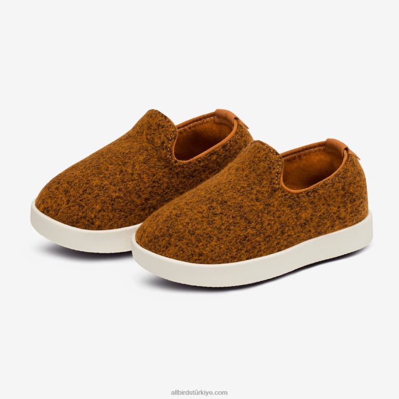 Allbirds küçük kuşlar yün şezlonglar - küçük çocuklar L6L2L253 bal pası (doğal beyaz taban) - Image 7