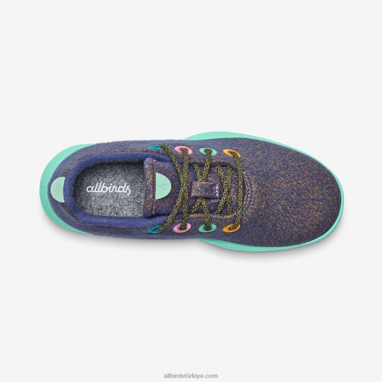 Allbirds küçük kuşlar yün yolluklar - büyük çocuklar L6L2L259 wowza blue (yüzer naneli taban) - Image 5
