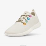 Allbirds küçük kuşlar yün yolluklar - büyük çocuklar L6L2L260 doğal beyaz