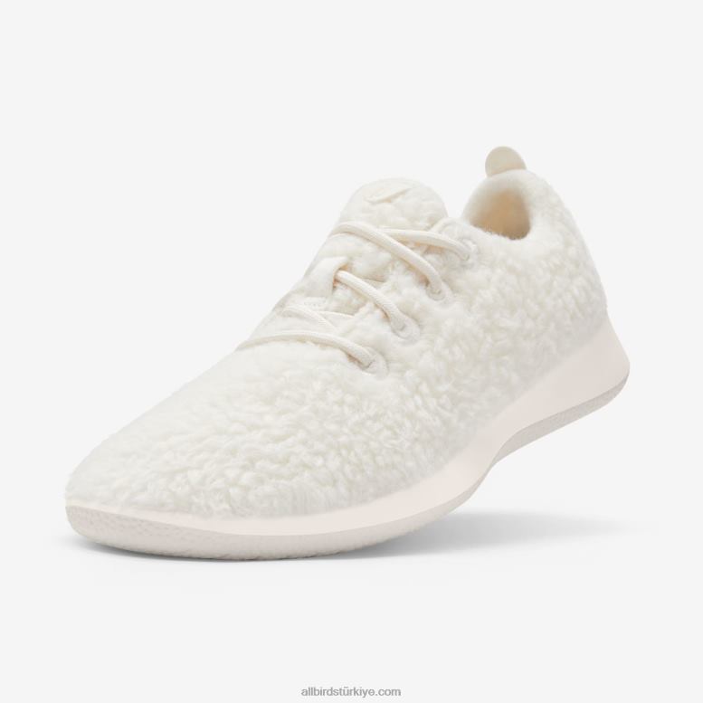 Allbirds küçük kuşlar yün yolluklar - büyük çocuklar L6L2L263 doğal beyaz tüyler - Image 1