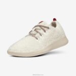 Allbirds küçük kuşlar yün yolluklar - büyük çocuklar L6L2L264 doğal beyaz tüyler (bej hush taban)