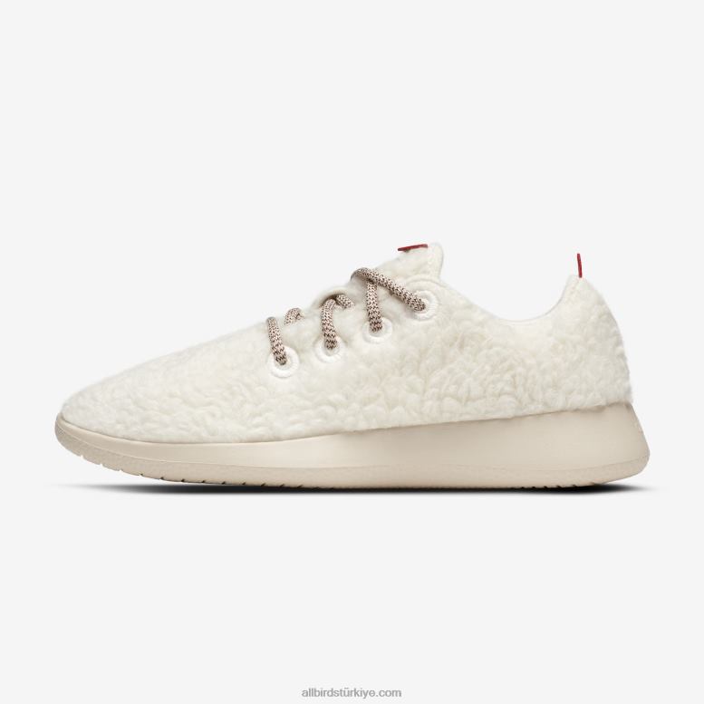 Allbirds küçük kuşlar yün yolluklar - büyük çocuklar L6L2L264 doğal beyaz tüyler (bej hush taban) - Image 3