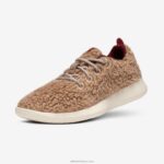 Allbirds küçük kuşlar yün yolluklar - büyük çocuklar L6L2L265 puslu bej tüyler (bej hush taban)