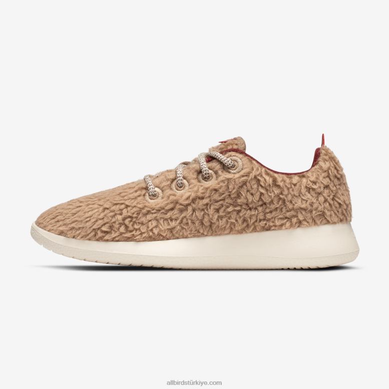 Allbirds küçük kuşlar yün yolluklar - büyük çocuklar L6L2L265 puslu bej tüyler (bej hush taban) - Image 3