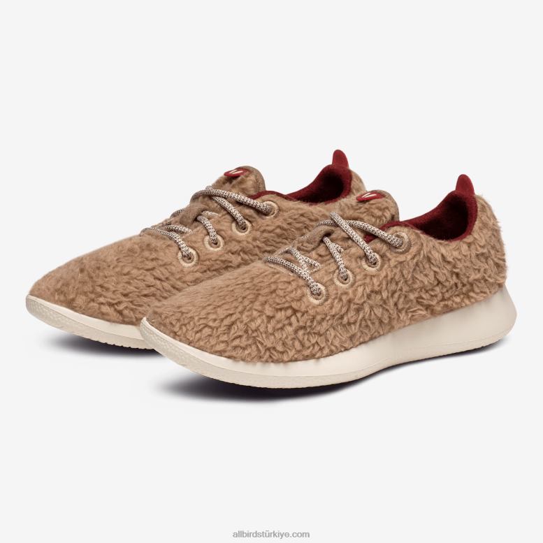 Allbirds küçük kuşlar yün yolluklar - büyük çocuklar L6L2L265 puslu bej tüyler (bej hush taban) - Image 8