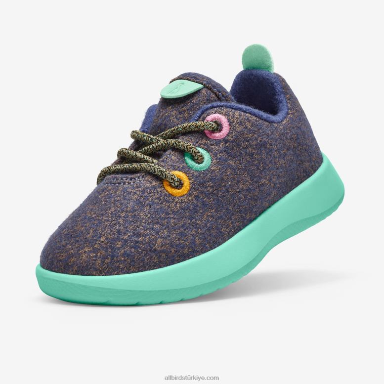Allbirds küçük kuşlar yün yolluklar - küçük çocuklar L6L2L234 wowza blue (yüzer naneli taban) - Image 1