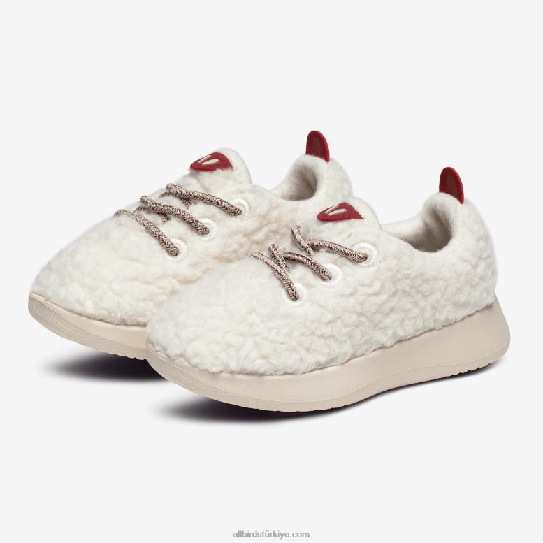 Allbirds küçük kuşlar yün yolluklar - küçük çocuklar L6L2L242 doğal beyaz tüyler (bej hush taban) - Image 8