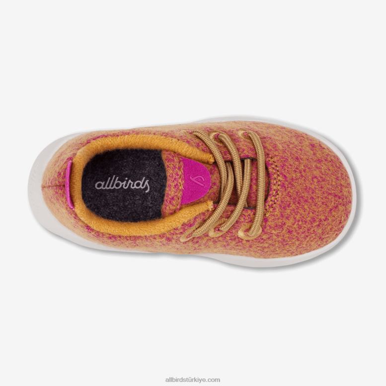 Allbirds küçük kuşlar yün yolluklar - küçük çocuklar L6L2L245 yem bronzluğu (kar fırtınası tabanı) - Image 5
